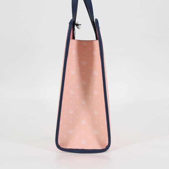 GUCCI GG Supreme Children's Hand Bag Pvc Pink Silver - Picture 3 of 16